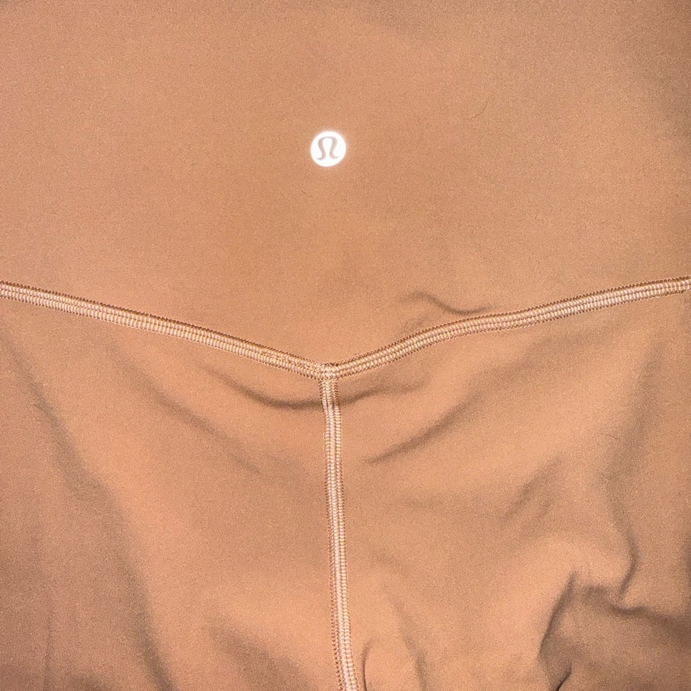 Lululemon Tan Leggings Size 6